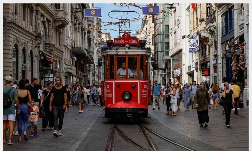 Pera Tunnel Hotel Istanbul Eksteriør billede